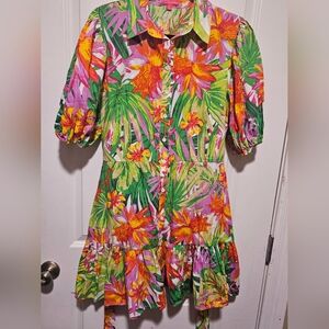 Flying Tomato Multicolor Floral Dress